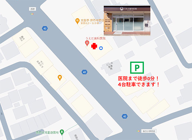 駐車場案内図